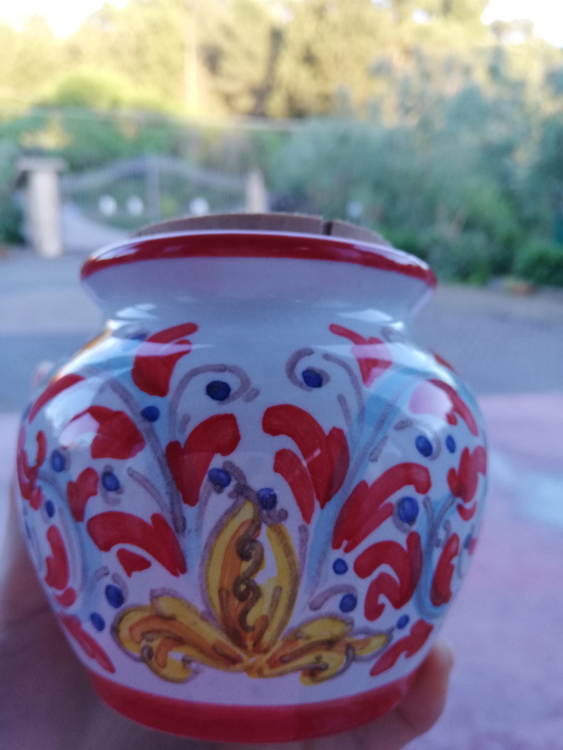 LOVOICE Vaso in Ceramica Ape Creativa per Vaso per condimento Domestico Mini Vaso di Miele Festival delle api 